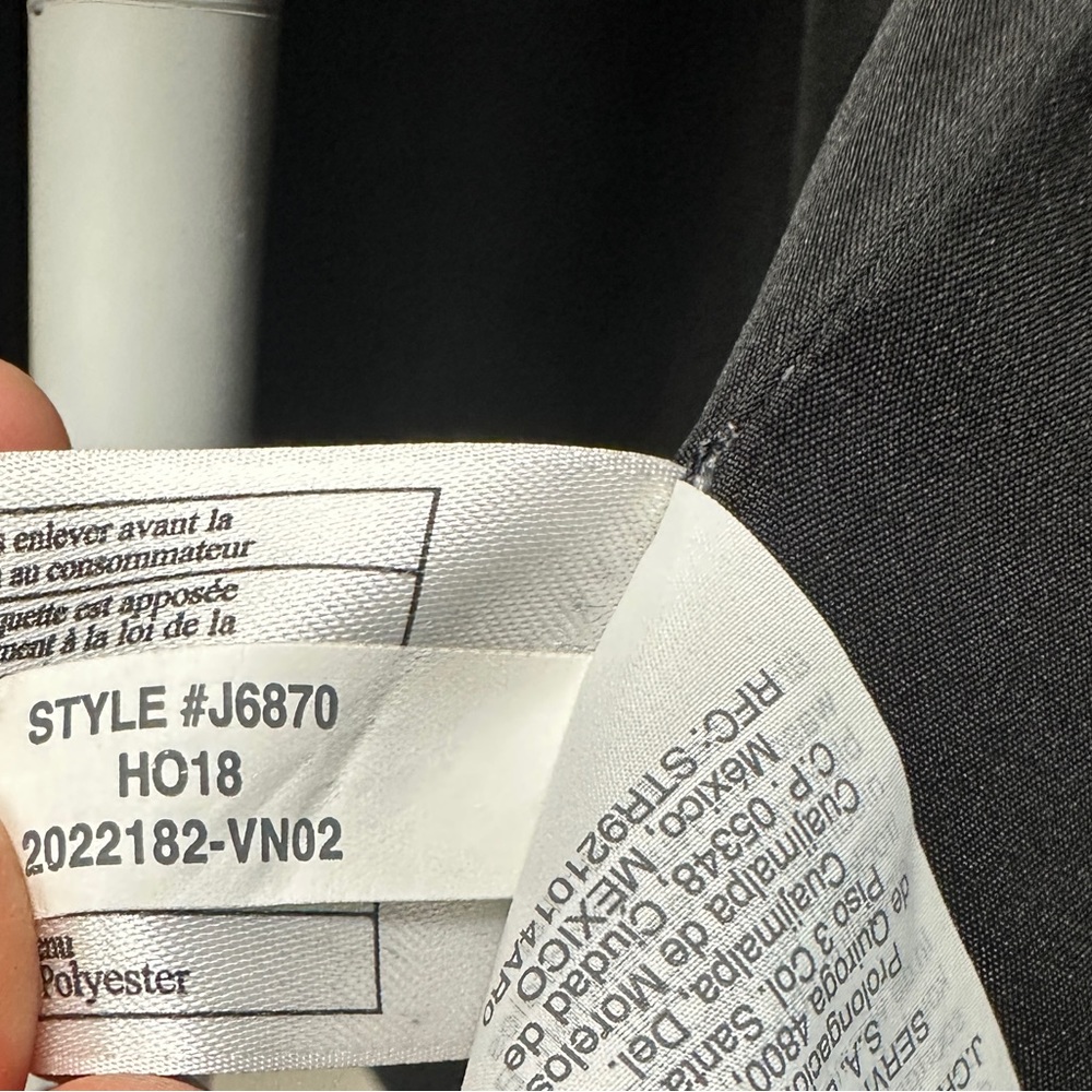 J. Crew Mercantile Long Puffer Coat Black J6870 Size 2X - Picture 10 of 12